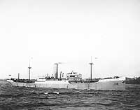Photo #  NH 95758:  SS Buenaventura underway, prior to World War I.