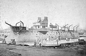 1st rank ironclad Amiral Duperre