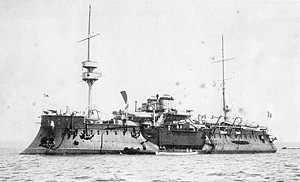French 1st rank ironclad Dévastation