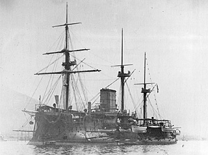 French 1st rank ironclad Redoutable