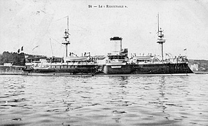 French 1st rank ironclad Redoutable