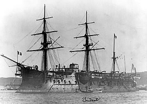 French ironclad frigate Trident