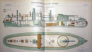 2nd class armored gunboat Fusée