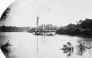 Mystery ship in Senegal