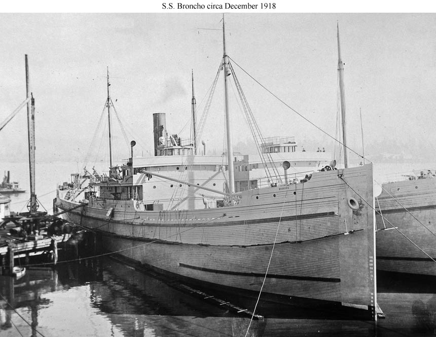 S.S. Broncho (Design 1005)