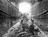 S.S. Abantis (Design 1001) under construction