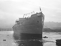 S.S. Allenhurst (Design 1008) after launching