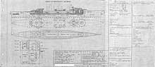 Photo # S-584-102: Preliminary Design for a Battle Cruiser - June 16, 1916