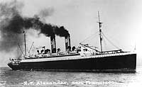 Photo # NH 53536: S.S. H.F. Alexander at San Francisco during the 1920s or 1930s