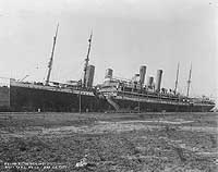 Photo # NH 54659: German steamer Prinz Eitel Friedrich interned at the Philadelphia Navy Yard, 28 March 1917