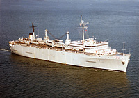 USS Puget Sound (AD 38) on 26 August 1988
