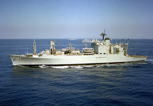USS Butte (AE 27) on 18 May 1983.