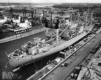 USS Haleakala (AE 25) on 30 September 1959