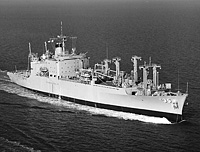 USS Kiska (AE 35) on 30 October 1972