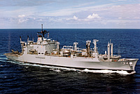 USS Mount Baker (AE 34) as modified in 1988-1990