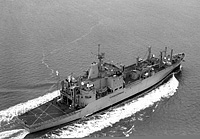 USS Shasta (AE 33) on 9 May 1990