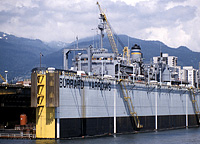USNS Spica (AFS 9) circa April 1986