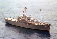 USS Observation Island (EAG 154) on 12 July 1962