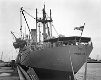 USNS Phoenix (T-AG 172) at the end of January 1964