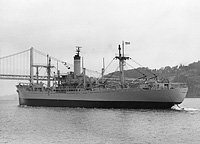 USNS Provo (T-AG 173) in 1963