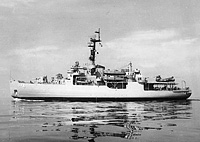 USS Glacier (AGB 4) in May 1955