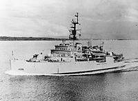 USS Glacier (AGB 4) on 8 November 1955