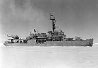 USS Glacier (AGB 4) in a photo dated 15 December 1959