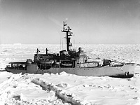 USS Glacier (AGB 4) in 1961