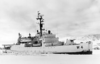 USS Glacier (WAGB 4) during Operation Deep Freeze 1967