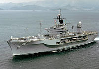 USS Blue Ridge (LCC 19) on 9 December 1991