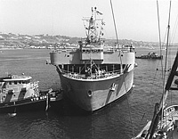 USS White Sands (ARD 20) in August 1972