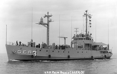 USS <I>Palm Beach</I> (AGER 3).