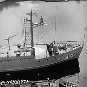 USS Palm Beach (AGER 3), bow section