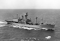 USNS Longview (T-AGM 3) on 15 April 1962
