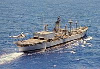 USNS Longview (T-AGM 3) in July 1966