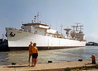 USNS Redstone (T-AGM 20) on 11 May 1970