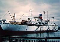 USNS Twin Falls (T-AGM 11) in May 1978