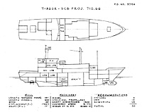Preliminary Design Sketch of R/V Melville (AGOR 14)