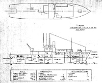 Preliminary Design Sketch of R/V Melville (AGOR 14)