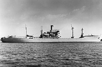 USNS Bowditch (T-AGS 21) on 7 November 1958