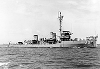 USS Prevail (AGS 20) on 5 August 1953