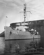 USS Pursuit (AGS 17) on 9 August 1953
