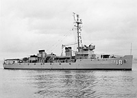 USS Requisite (AGS 18) on 26 March 1956