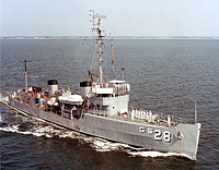 USS Towhee (AGS 28) on 15 July 1965