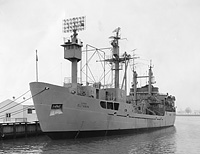USNS Eltanin (T-AK 270) on 24 September 1962 as a research ship