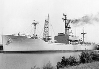 USNS Marshfield (T-AK 282) on 6 June 1970