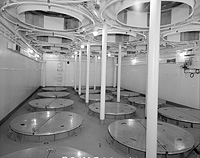 USNS Norwalk (T-AK 279) missile stowage on 18 December 1963