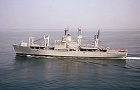 USS Charleston (LKA 113) on 9 July 1987