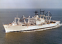 USS El Paso (LKA 117) in the late 1980s