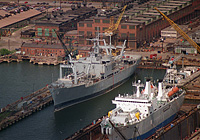 USS Mobile (LKA 115) on 21 May 1996